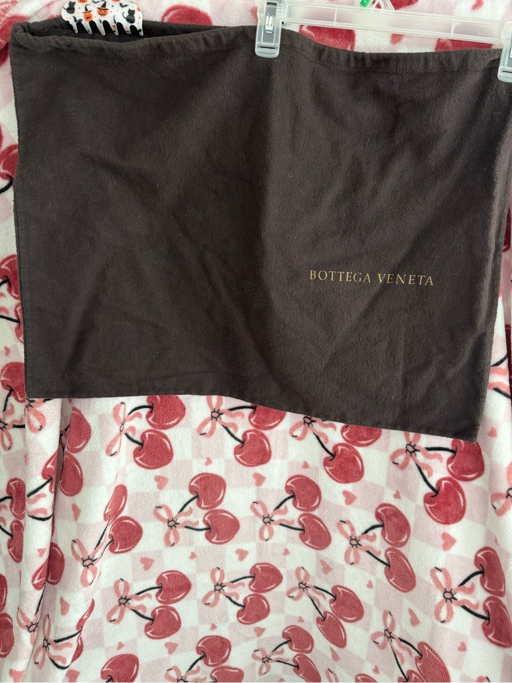 Bottega Veneta Brown Dust Bag with Gold Logo - Picture 3 of 7